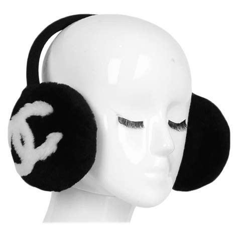 chanel ear muffa|chanel earmuffs sale.